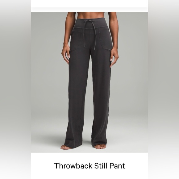 Lululemon Throwback Still Pant - 2025 Version Sz 16 - Picture 1 of 4